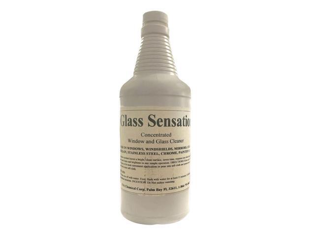 Glass Sensation Cleaner Wiping Dirt Dust Window Glass (1 Qt)