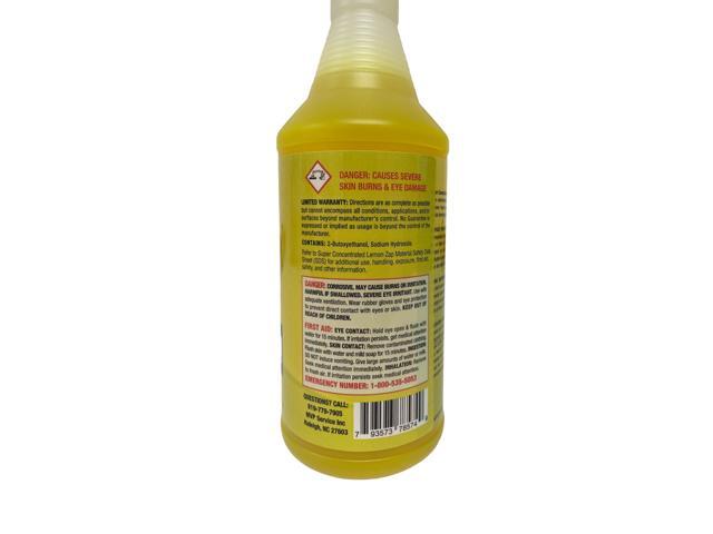 Lemon Gutter Zap Environmentally Safe Black Streak Gutter Cleaner, 32 fl oz.