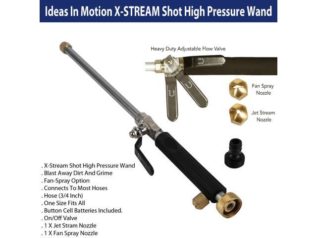 Ideas In Motion X-STREAM Shot High Pressure Wand