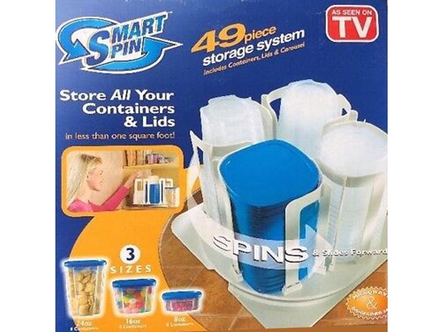 Spin 'N' Store 49-Piece Revolving Food Storage System
