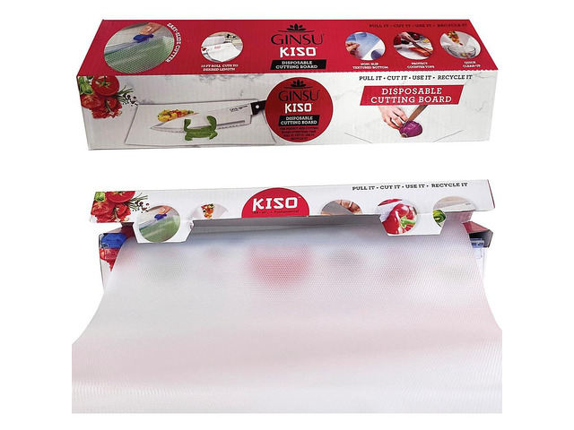 Ginsu Disposable Cutting Board - Clear