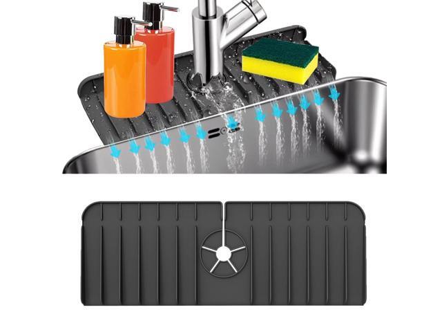 Kitchen Sink Splash Guard - Black - Medium (17.71' x 5.7')