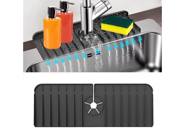 Kitchen Sink Splash Guard - Black - Medium (17.71' x 5.7')