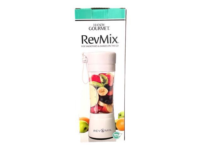 Handy Gourmet RevMix for Smoothies & Shakes On The Go (White)