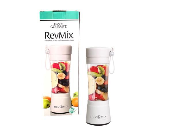 Handy Gourmet RevMix for Smoothies & Shakes On The Go (White)