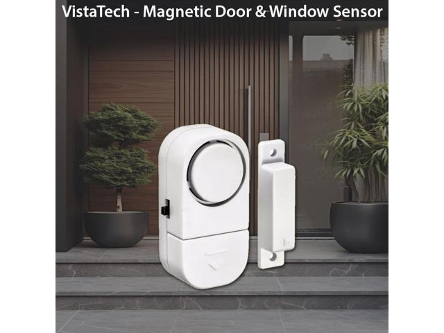 Magnetic Door & Window Sensor Alarm Set - Set of 4