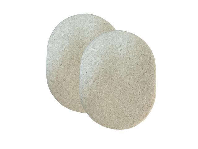 Walnut Facial Exfoliating Sponges (2-Pack)