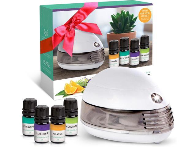 Portable Diffuser with Essential Oils Aromatherapy Kit