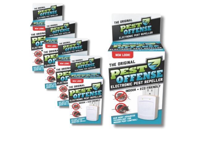 Pest Offense POBD-I-01 Original Electronic Pest Repeller- 5 Pack