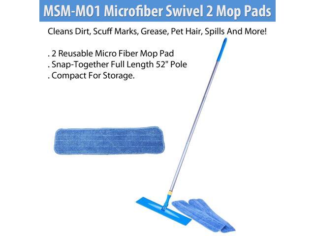 As Seen On TV Microfiber Swivel 2 Mop Pads