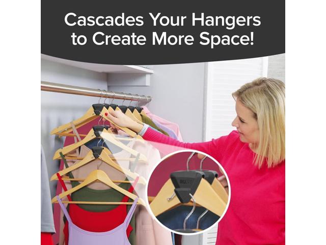Ruby Space Triangles, 54-Pc Hanger Hooks, White