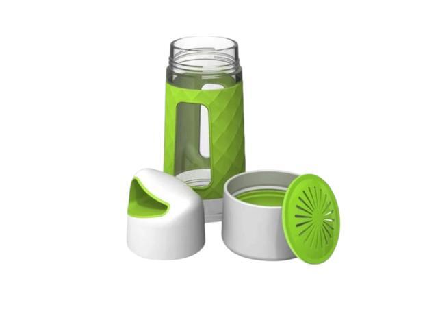 Fruition 20oz Fruit and Tea Infuser Bottle (Green)