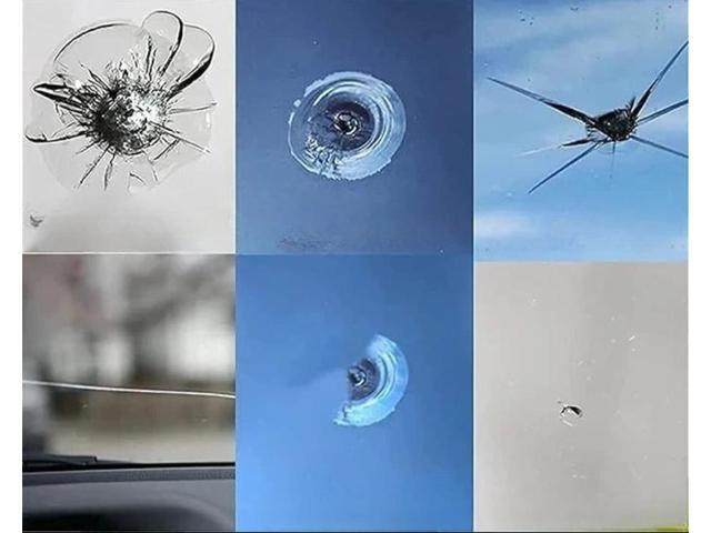 Professional Windshield Glass Repair Kit for Cracks & Chips
