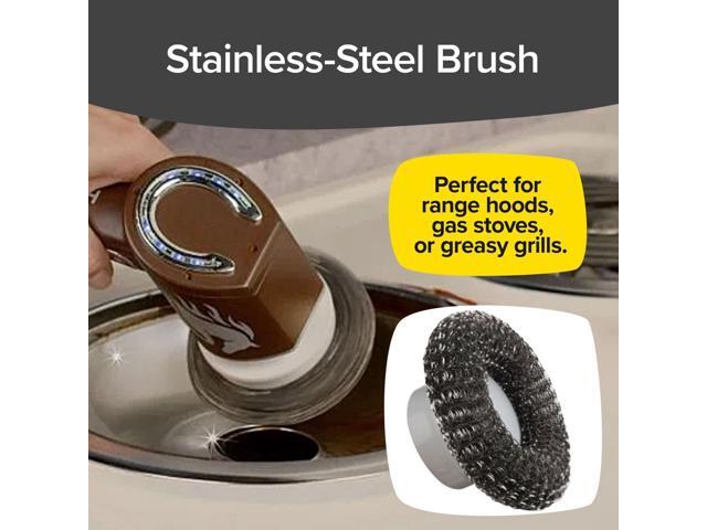 Horsepower Scrubber 5-Pack Premium Replacement Heads for Electric Spin Scrubber