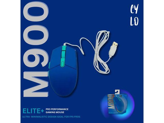 LED Light Up M900 Blue Gaming Mouse