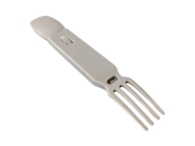 4-in-1 Snapatite+ Utensil Set - Spoon, Knife, Fork, Bottle Opener (Light Grey)