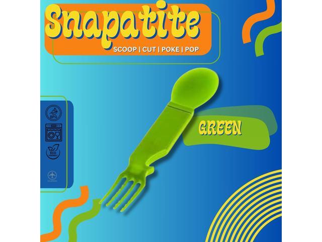 4-IN-1 Nylon Snapatite+ Utensil Set (Green - Single)