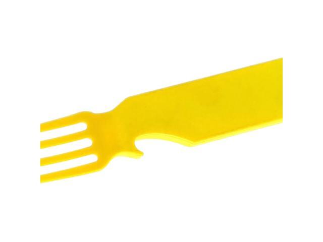 4-IN-1 Nylon Snapatite+ Utensil Set (Yellow - Single)