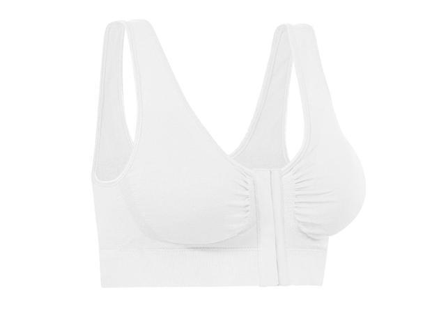Miracle Bamboo Comfort Bra - White - 2XL ( Bust 43-46)