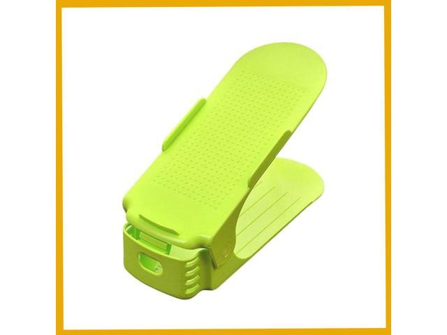 Shoe Double Decker - Efficient Space-Saving Organizer- Green