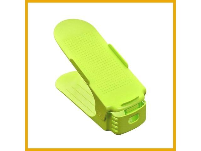 Shoe Double Decker - Efficient Space-Saving Organizer- Green