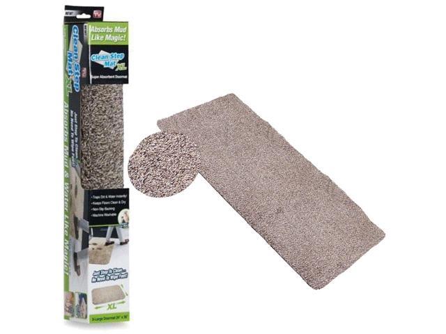 Clean Step Mat Runner (24' x 60')- Tan