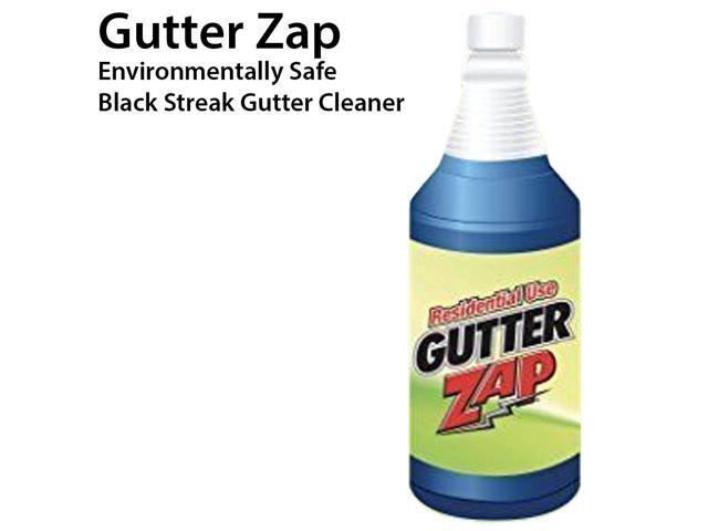 Gutter Zap Environmentally Safe Black Streak Commercial -32 fl oz. (1 Quart)