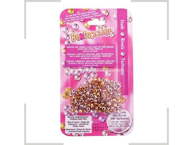 Bedazzler Stud Refill Pack 200 Gold & Silver Pieces