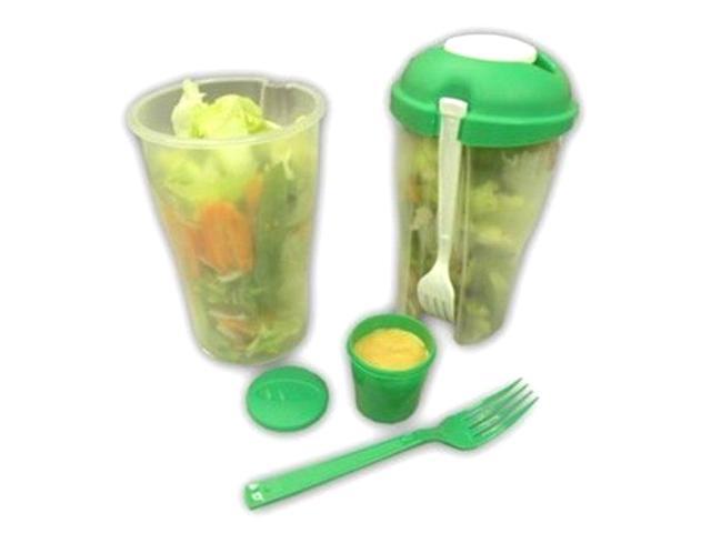 Salad Fresh To Go: Salad Container with Dressing and Fork