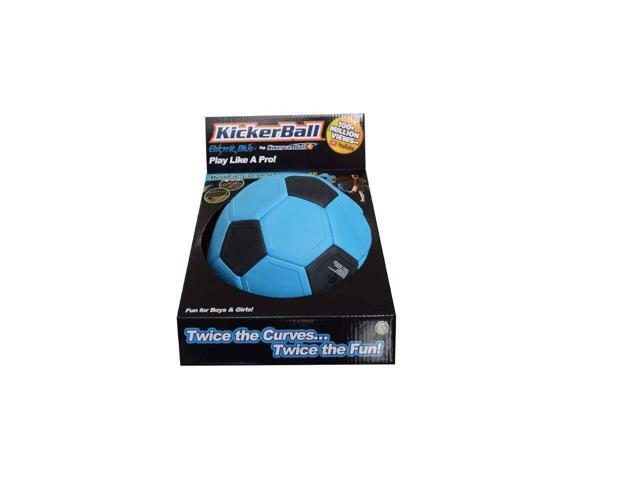 KickerBall by Swerve Sports Curve & Trick Soccer Ball Electric Blue