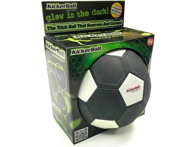 KickerBall by Swerve Sports Curve & Trick Soccer Ball with Air Pump Glow
