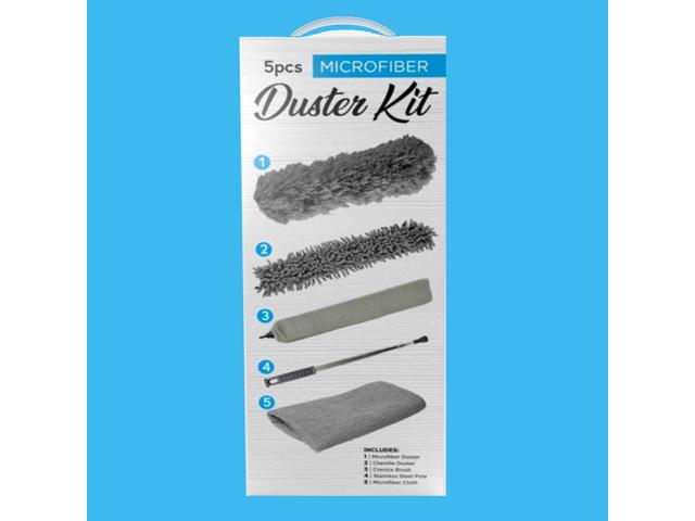 Microfiber Duster Kit - 5 Pieces