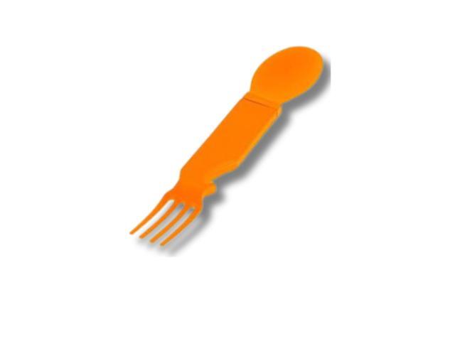 4-IN-1 Nylon Snapatite+ Utensil Set (Orange - Single)