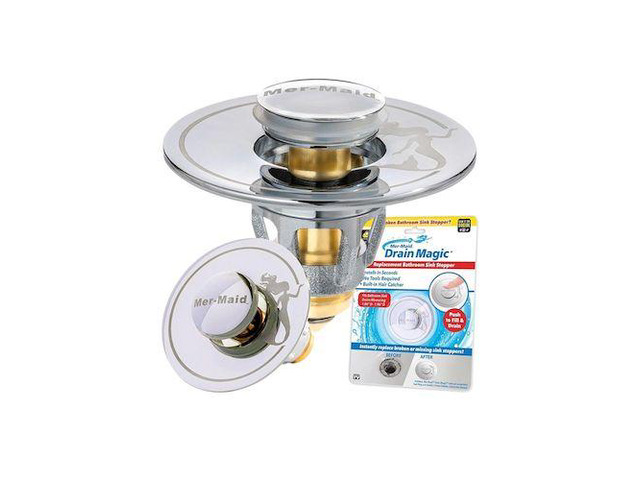 Mer-Maid Drain Magic Universal Sink Stopper