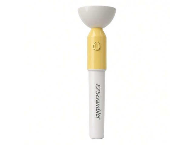 EZScrambler Egg Scrambler Mixes Yolk Inside Shell