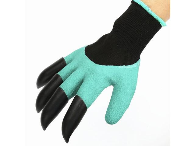 Garden Gloves - Built in 4 Claws for Easy Gardening
