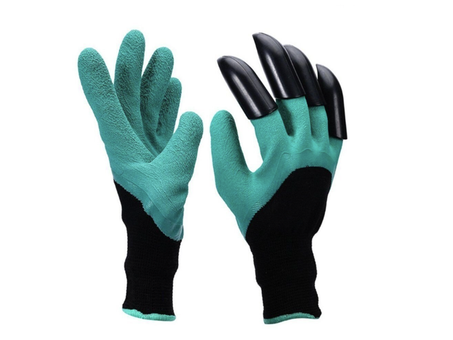 Garden Gloves - Built in 4 Claws for Easy Gardening