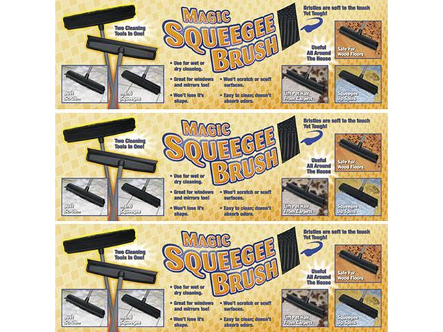 Magic Squeegee Brush Set Brush with Strong Bristles Clean