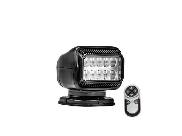 Golight Radioray Gt Series Permanent Mount - Black Led - Wireless Handheld Remote