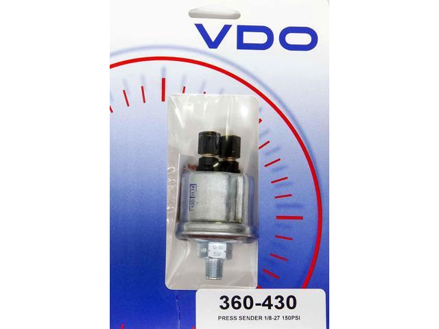 VDO Pressure Sender 150 PSI Floating Ground Pressure Sender 150 PSI