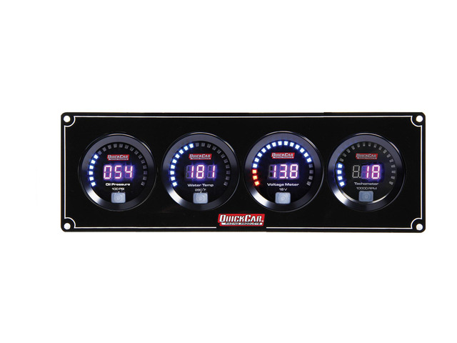 Digital 3-1 Gauge Panel OP/WT/Volt w/Tach