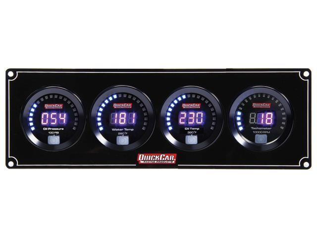 Digital 3-1 Gauge Panel OP/WT/OT w/Tach