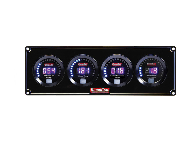 Digital 3-1 Gauge Panel OP/WT/WP w/Tach