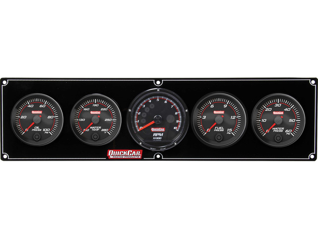 Redline 4-1 Gauge Panel OP/WT/FP/WP w/Recall Tac
