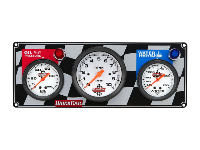 Gauge Panel OP/WT W/Tach