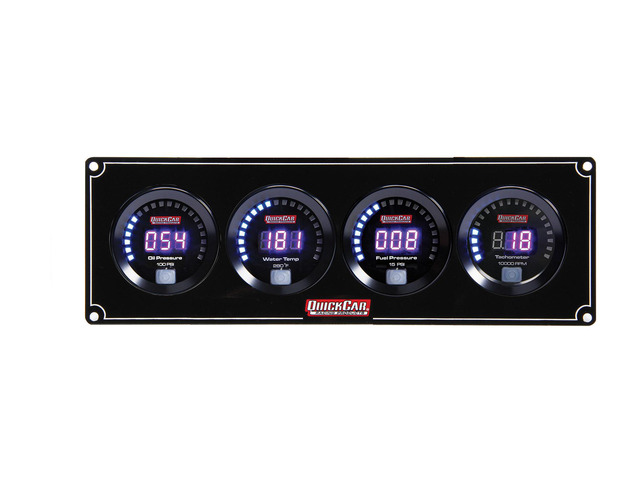 Digital 3-1 Gauge Panel OP/WT/FP w/Tach