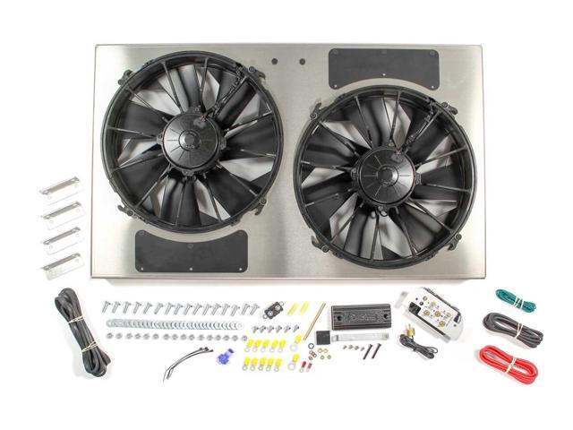 PWM Dual RAD Fan/ Aluminum Shroud Assembly