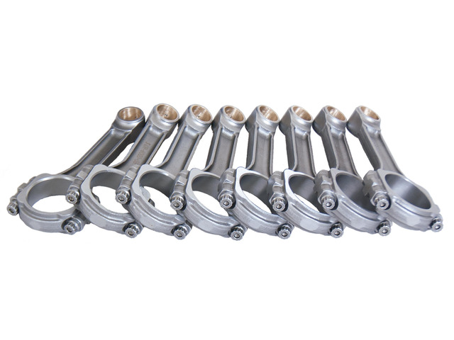 SBC L/W 5140 Forged I-Beam Rods 6.000