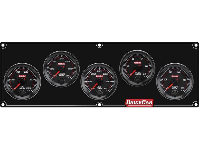 Redline 5 Gauge Panel OP/WT/OT/FP/VOLT