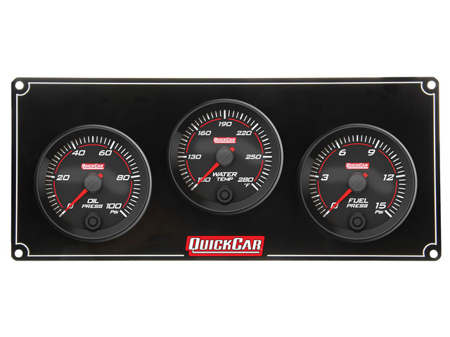 Redline 3 Gauge Panel OP/WT/FP
